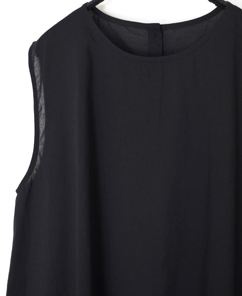 NSL26002 60s CAMBRIC PLAIN BACK OPENING NO/SL SMOCK
