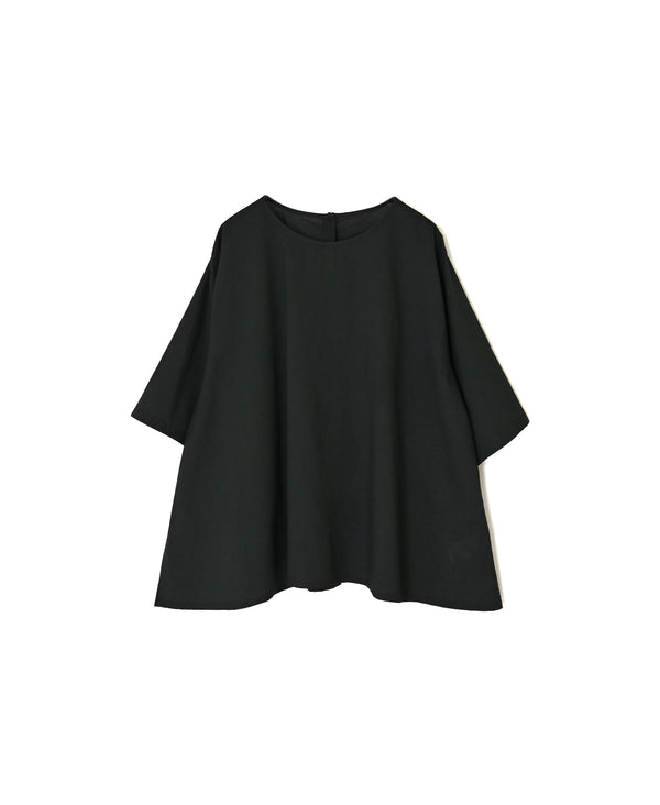 NSL26006 60s CAMBRIC PLAIN BACK OPENING SMOCK
