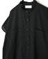 NSL26007 60s CAMBRIC PLAIN BANDED COLLAR FRENCH/SL DRESS