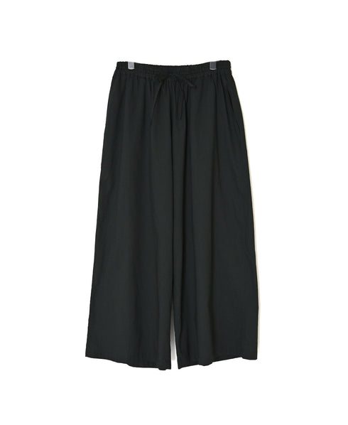 NSL26008 60s CAMBRIC PLAIN WIDE EASY PANTS
