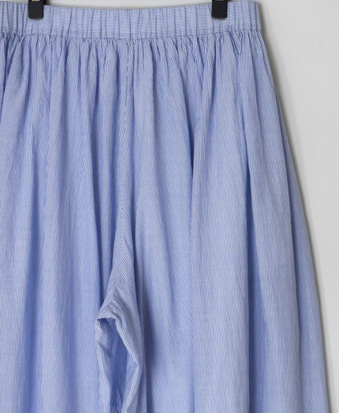 NSL26015 80s COTTON VOILE STRIPE CULOTTES