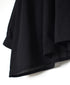 NSL26021 80s COTTON VOILE PLAIN BANDED COLLAR GATHERED SHIRT