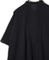 NSL26023 80s COTTON VOILE PLAIN BANDED COLLAR S/SL PINTUCK SHIRT