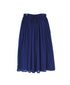 NSL26025 80s COTTON VOILE PLAIN GATHERED SKIRT
