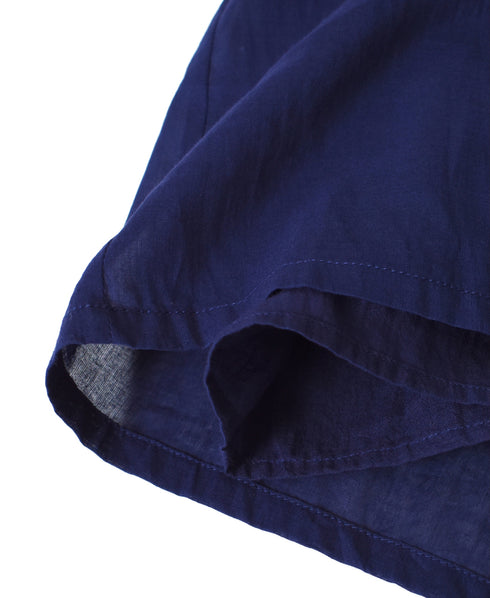 NSL26025 80s COTTON VOILE PLAIN GATHERED SKIRT