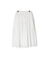 NSL26025 80s COTTON VOILE PLAIN GATHERED SKIRT