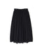 NSL26025 80s COTTON VOILE PLAIN GATHERED SKIRT
