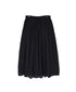 NSL26025 80s COTTON VOILE PLAIN GATHERED SKIRT
