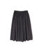 NSL26035 COTTON SLUB SMALL FLOWER PRINT GATHERED SKIRT