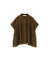 NSL26041 COTTON SILK PLAIN BANDED COLLAR FRENCH/SL SHIRT