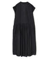 NSL26043 COTTON SILK PLAIN CACHE COEUR DRESS
