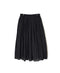 NSL26044 COTTON SILK PLAIN GATHERED SKIRT
