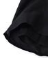 NSL26044 COTTON SILK PLAIN GATHERED SKIRT