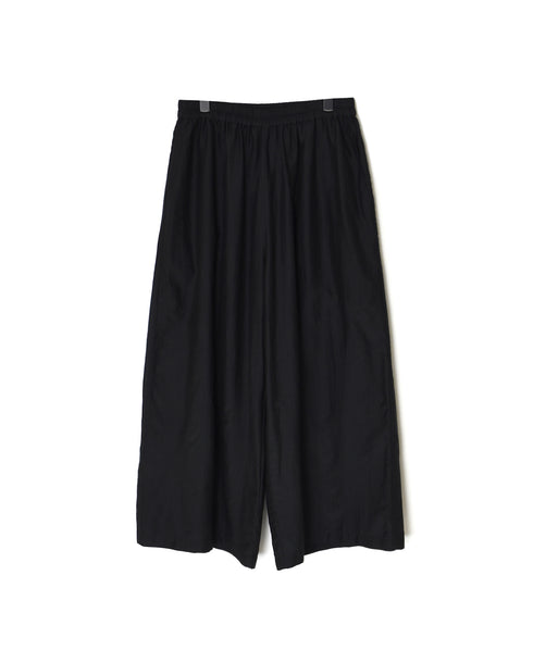NSL26045 COTTON SILK PLAIN WIDE EASY PANTS