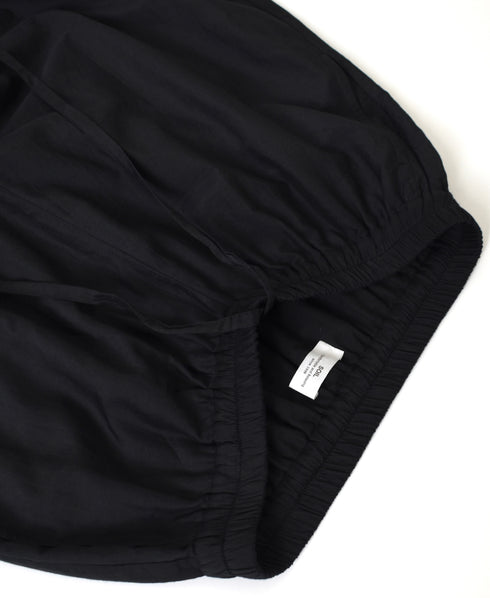 NSL26045 COTTON SILK PLAIN WIDE EASY PANTS
