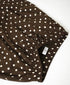 NSL26055 80s COTTON VOILE DOT PRINT WIDE EASY PANTS