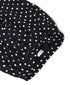 NSL26055 80s COTTON VOILE DOT PRINT WIDE EASY PANTS