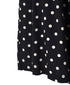 NSL26055 80s COTTON VOILE DOT PRINT WIDE EASY PANTS