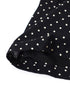 NSL26055 80s COTTON VOILE DOT PRINT WIDE EASY PANTS