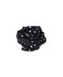 NSL26058 80s COTTON VOILE DOT PRINT TRIANGLE STOLE