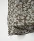 NSL26071 80s VOILE TWO TONE FLOWER PRINT FRILL COLLAR FRENCH/SL SHIRT
