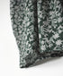 NSL26072 80s VOILE TWO TONE FLOWER PRINT V-NECK PINTUCK S/SL SHIRT