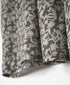 NSL26072 80s VOILE TWO TONE FLOWER PRINT V-NECK PINTUCK S/SL SHIRT
