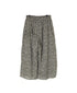 NSL26075 80s VOILE TWO TONE FLOWER PRINT WIDE EASY PANTS
