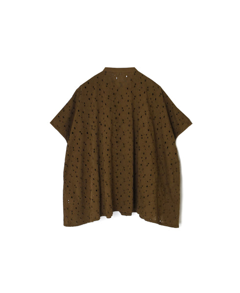 NSL26081 ALL HEMLA BANDED COLLAR FRENCH/SL SHIRT