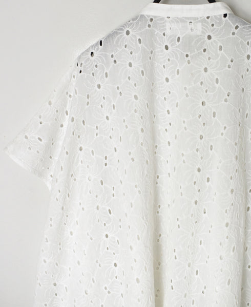 NSL26081 ALL HEMLA BANDED COLLAR FRENCH/SL SHIRT