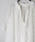 NSL26083 ALL HEMLA FRILL & STRING GATHERED SHIRT