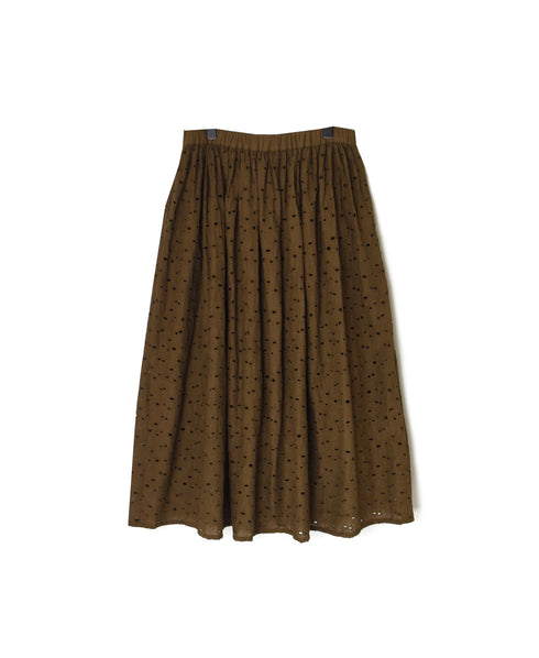 NSL26084 ALL HEMLA GATHERED SKIRT