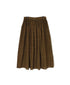 NSL26084 ALL HEMLA GATHERED SKIRT