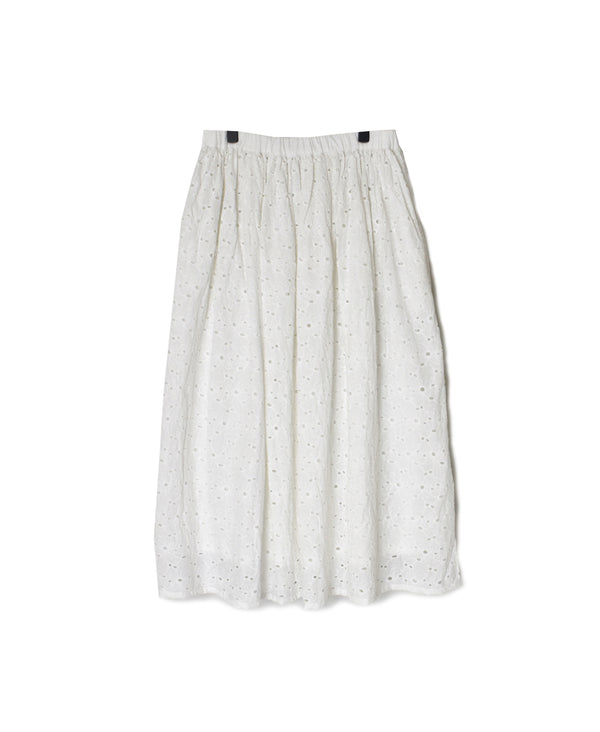 NSL26084 ALL HEMLA GATHERED SKIRT