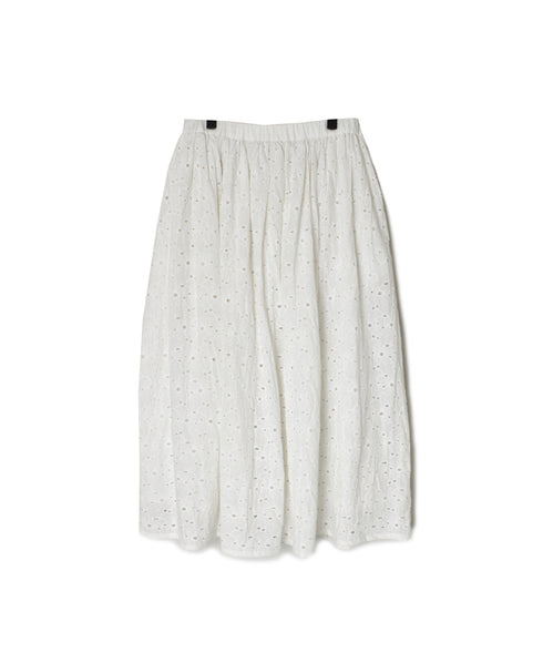 NSL26084 ALL HEMLA GATHERED SKIRT