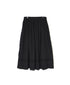 NSL26093 80s COTTON VOILE LACE GATHERED SKIRT