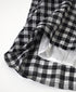 NSL26104 FANCY GINGHAM CHECK GATHERED SKIRT