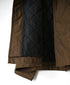 NSL26521 40s COTTON POPLIN PLAIN QUILTED LINING HOODED JACKET