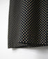 NSL26533 40s COTTON POPLIN DOT PRINT BANDED COLLAR BACK SIDE GATHERED DRESS