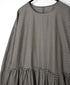 NSL26534 40s COTTON POPLIN DOT PRINT CREW NECK PULLOVER DRESS