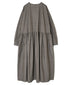 NSL26534 40s COTTON POPLIN DOT PRINT CREW NECK PULLOVER DRESS