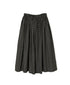 NSL26535 40s COTTON POPLIN DOT PRINT GATHERED SKIRT