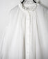 NSL26551 60s COTTON CAMBRIC PLAIN WITH LACE LACE FRILL COLLAR SHIRT