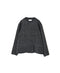 NSL26581 MINI CORDUROY CROSSHATCH PRINT NO COLLAR DOUBLE JACKET