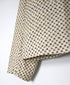 NSL26581 MINI CORDUROY CROSSHATCH PRINT NO COLLAR DOUBLE JACKET