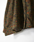 NSL26591 60s COTTON CAMBRIC FLOWER PRINT FRILL COLLAR SHIRT