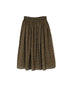 NSL26595 60s COTTON CAMBRIC FLOWER PRINT GATHERED SKIRT