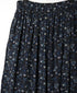 NSL26595 60s COTTON CAMBRIC FLOWER PRINT GATHERED SKIRT