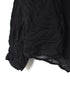 NVL1861CVW 80s ORGANIC VOILE PLAIN (WRINKLE) REGULAR COLLAR L/SL OVERSIZED SHIRT