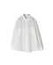 NVL1861CV 80s ORGANIC VOILE PLAIN REGULAR COLLAR L/SL OVERSIZED SHIRT